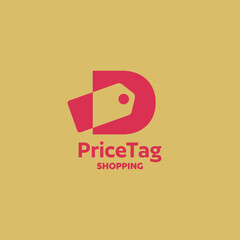 Alphabet D Price Tag Logo