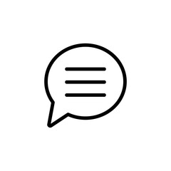 communication bubble speech sign symbol vector