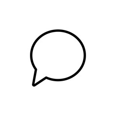 communication bubble speech sign symbol vector