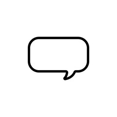 communication bubble speech sign symbol vector