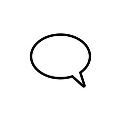 communication bubble speech sign symbol vector