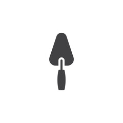 Trowel vector icon