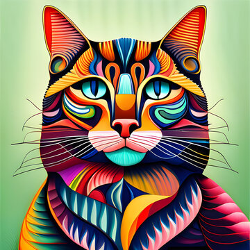 The most beautiful cat in the imagination