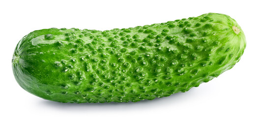 Cucumber isolated on white background
