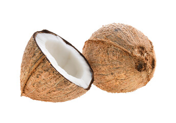 coconut isolated on transparent png