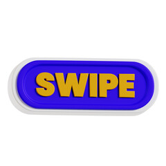 3D Swipe Up Icon