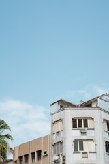 Old retro building in Yilan, Taiwan
