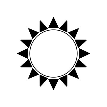 Sun outline