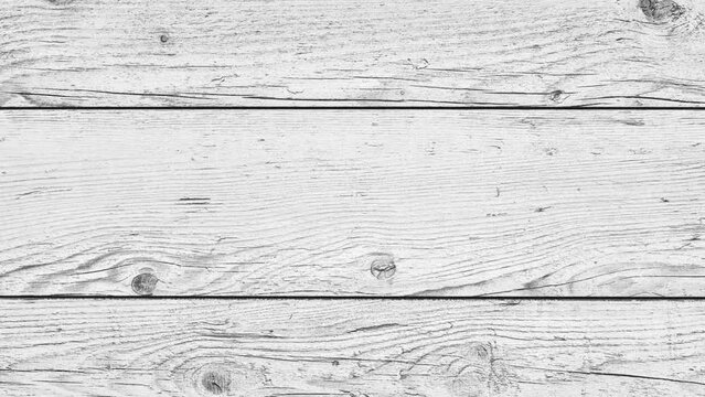 Vintage wooden texture background. Natural texture with wood grain. Panning shot. Top view. Close-up.

