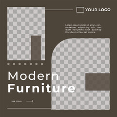 Modern furniture template design