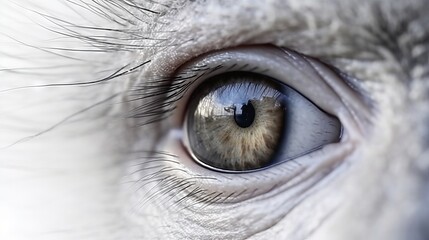 Fototapeta premium close up of a animal eye