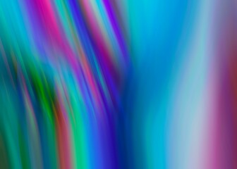 Abstract Metaverse Motion Blurred Background In Colorful Colors