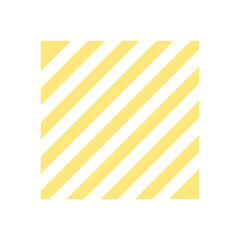 Yellow Geometric Square