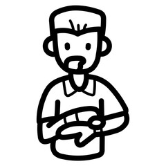 referee line icon style