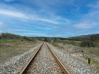 railway in Óbidos