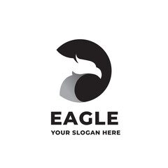 Eagle Vector Logo Design Template