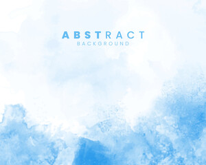 Abstract splashed watercolor background. Design for your cover, date, postcard, banner, logo.