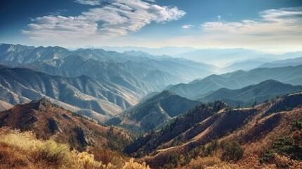 Spectacular Mountain Scene