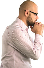 Experienced businessman worker wearing a shirt