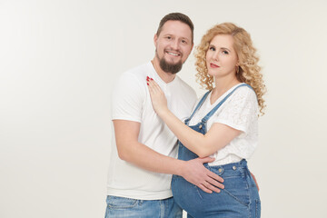 Fototapeta premium couple expecting baby