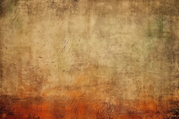 Obraz na płótnie Canvas Vintage-style striped wall texture background with beige tones. Generative AI