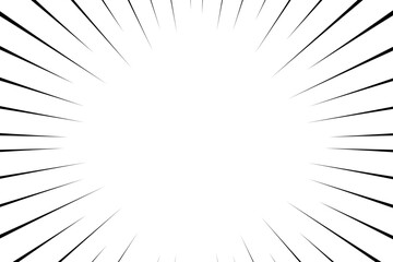 Obraz premium Comic Speed Line