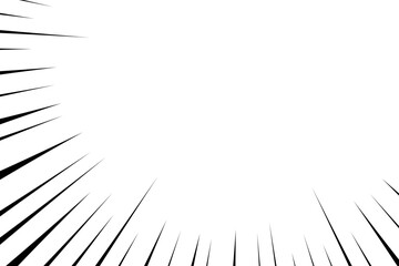 Fototapeta premium Comic Speed Line