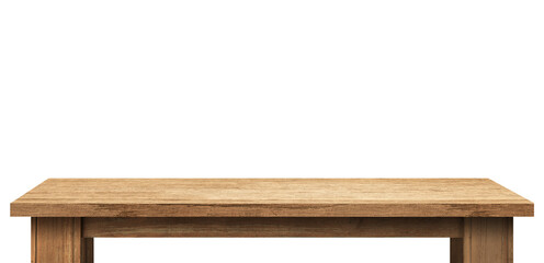 wooden table template, desk mock-up, 3d rendering