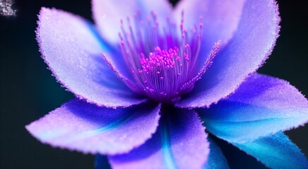 Beautiful floral macro photography [AI Generated]