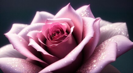 Beautiful floral macro photography [AI Generated]