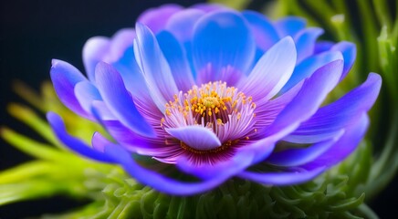 Fototapeta premium Beautiful floral macro photography [AI Generated]