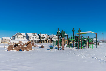 Bear Paw Park in the city of Saskatoon, Saskatchewan, Canada