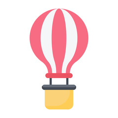 Air Baloon Flat Icon