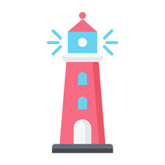 Light house Flat Icon