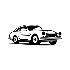 Classic Muscle Car Illustration