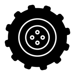 Tyre Glyph Icon