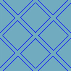 Seamless checkered background pattern in blue tones for textiles, wrapping paper, tablecloths, design, wallpaper