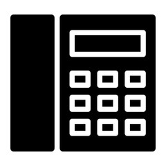telephone glyph 