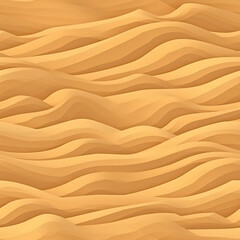 Fototapeta na wymiar Illustrated sand dune pattern, seamless tile