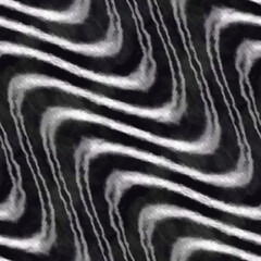 Fototapeta na wymiar Monochrome Tie-Dye Effect Textured Wavy Pattern