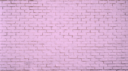 Fototapeta na wymiar Purple brick wall texture background