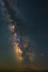 Milky Way Galaxy on the long exposure
