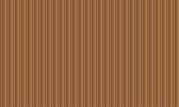 Brown wooden panel repeat texture background. Realistic vertical lines oak decoration wallpaper.