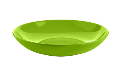 ceramic green dish isolated on transparent png