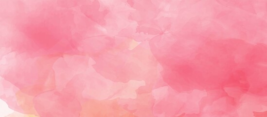 Fototapeta premium Background pink. Beautiful illustration Pink card soft loveandWatercolorpeperpink. Luxury copy space art design. Pastel colour vintage style.and beauty sweet nature soft light minimalist natural.