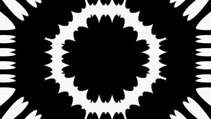 Monochrome abstract background. Black and white pattern. Background in 4k format  3840 х 2160.