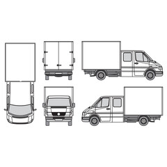 outline of cargo car part 41