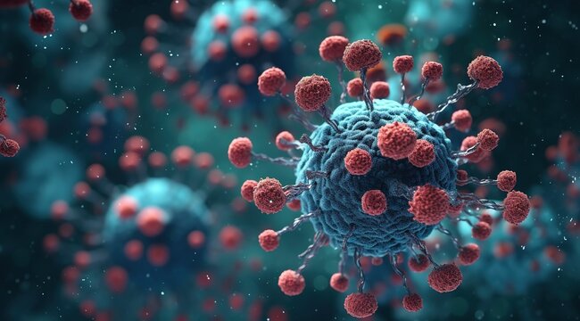 coronavirus 2019-ncov flu outbreak, covid-19. Generative AI