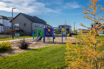 Bidulka Park in the city of Saskatoon, Saskatchewan, Canada