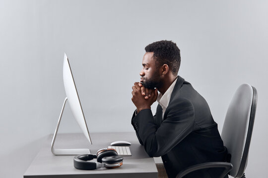 man call zoom computer video american language laptop space education copy african work